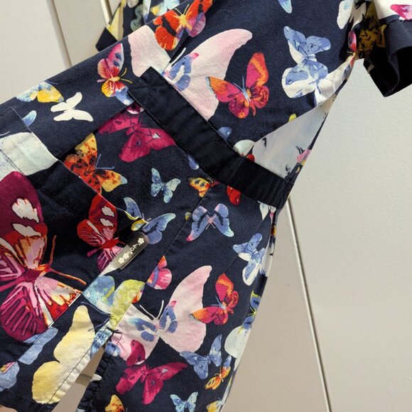 🦋 Kai by Kathy Peterson Size Small Women's Scrub Top - Picture 5 of 5